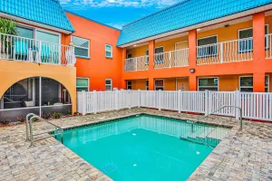 Image of Dog-friendly condo with pool, fitness area, balcony, fast WiFi, & W\/D