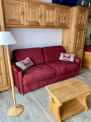 Image of Comfortable, 32m2 apt. with south-facing balcony towards the Alpes' slopes