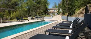 Image of Magnificent restored farmhouse in Crillon-le-Brave with swimming pool
