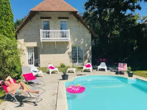 Image of Villa de Charme Domaine privé Touques with Private Pool