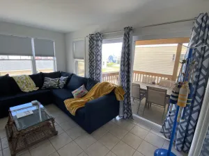 Image of One mile to the beach!  2 br condo with deck, A\/C, full kitchen, washer, dryer
