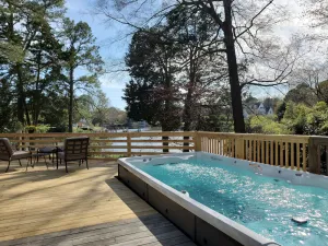 Image of ST MICHAELS-Private Waterfront, Huge Deck& 19’Swim spa-pool, Kayaks, 2 MBRooms