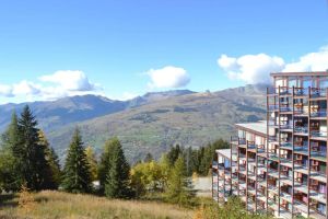 Image of 100m from ski slopes, 1st floor, view mountain, balcony, tv, 33m², Les Arcs