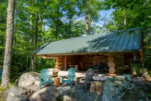 Image of Your private hill-top furnished glamping site on 50 private Adirondack acres