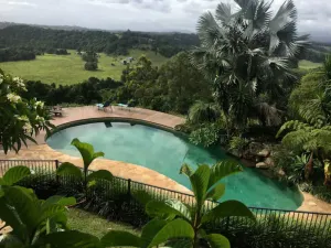 Image of Beautiful yurt with spa and pool in the stunning Byron hinterland.