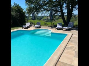 Image of Spacious gite with large heated private swimming pool and new hot tub for 25!