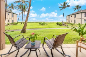 Image of Ocean Front, Ground Level 1 Bedroom with King, Sleeps 4, with Cold AC