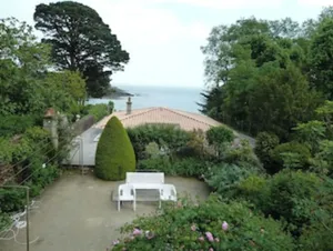 Image of PORNIC T2 terrace apartment with superb sea view, a real favorite.