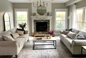 Image of Secluded, spacious, hilltop acreage home with stunning views of Omaha skyline