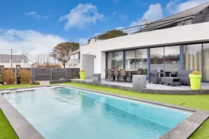 Image of Maison pour 8 - Piscine - 550 m de la plage