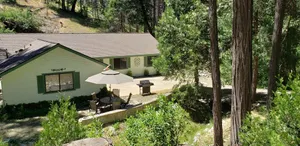 Image of Beautiful Creekside Home in Mariposa Pines Close to Yosemite.  No cleaning fee.