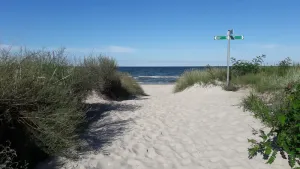 Image of Apartment Meerliebe 🌅 2nd floor with balcony and sea view. 82m2 for 4 people + 🦮