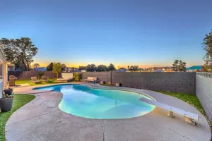 Image of ꕤ The Desert Rose | Vegas Strip Pool & Jacuzzi