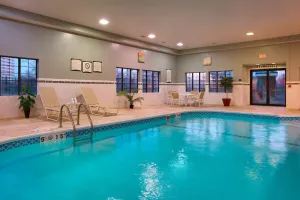 Image of Free Breakfast. Pool & Hot Tub. Near St. Francis Medical Center! Great for Business Travelers!