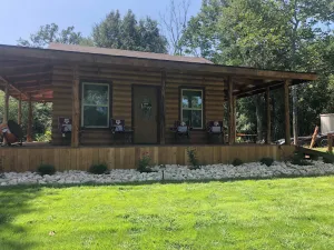 Image of Cozy Aggie Game-Day Country Cabin w\/ full porch and outdoor amenities