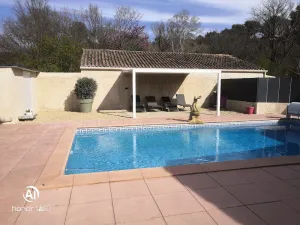 Image of Maisonnette with swimming pool access, on the campsite