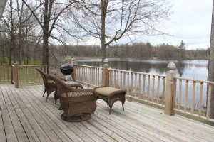 Image of Waterfront Home in the Flat River Game Area  --  Amazing for birdwatching!