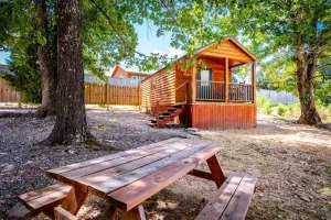 Image of Pecan: Sleeps 3, Tiny Cabin, Pets, Near Park\/Lake