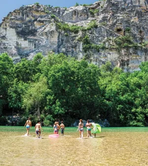 Image of Hidden Gem on the Crystal clear water of the Nueces River