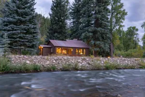 Image of The Call of the Water - Private luxury cabin on river in San Juan Nat Forest!