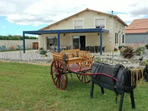 Image of Charming Rustic Home with Private Pool, Terraces, Near Fishing Ponds and Attractions