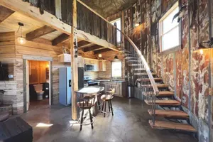 Image of Rustic Silo Home, Huge Shower, Kitchen, Sunsets.