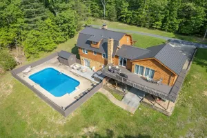 Image of Cloud Nine: Have it All, Pool with Hot Tub and Secluded Lake!