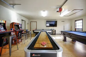 Image of Acres BEST GAME Rm Sleeps 8 - 2 acre- Hot tub, Fire Pit