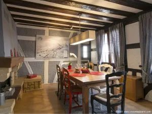 Image of Beautiful Alsatian gîte, Les Marchands in the center of Ribeauvillé in Alsace