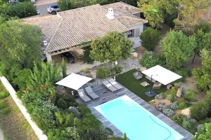 Image of Villa Porto-Vecchio with private heated pool and landscaped garden