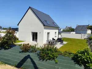 Image of New house with seaside garden