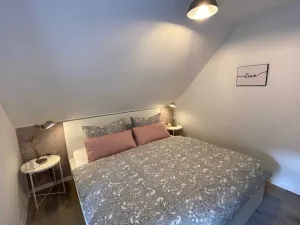 Image of Studio with garden view and balcony - bed&breakfast Worpsweder Blick