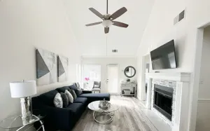 Image of Safe, Central, Cozy Home with Private Parking, KING Bed, near DFW Airport & more