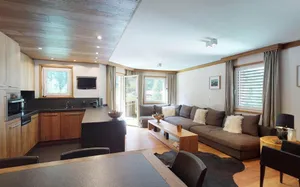 Image of Modern in alpine style designed apartment with tasteful details