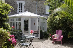 Image of Maison in the Cotentin with exotic garden, very close from the sea.