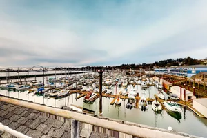 Image of Family-Friendly Waterfront Studio w\/ High-Speed WiFi, Marina View, & Kitchenette