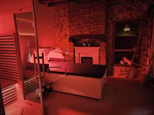 Image of Les 3 Clefs de GaYa: swim spa, sauna, hydromassage bed & immersive relaxation