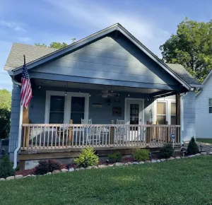 Image of Etowah's Cottage - dog friendly, king beds, hiking, rafting, motorcycles