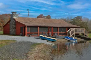 Image of Serene cabin on 6 acre pond in rural Upper Bucks