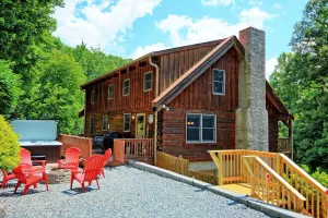 Image of A Wooded Escape-Open for Bookings! Hot tub, pool table, Fire Pit, Wi-Fi