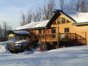 Image of Secluded beautiful home (rental of half of our home) 12 miles from Marquette, MI