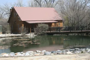 Image of Country getaway nestled in a serene and private wooded estate.