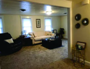 Image of Newly renovated, and decorated upstairs apartment with attached garage.