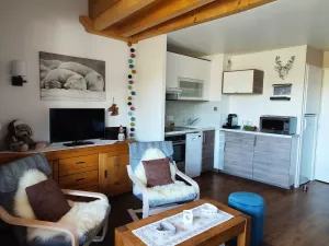 Image of Duplex BELLE PLAGNE 43m ², big stay, 2 true rooms, 3 *, foot of the tracks