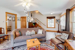 Image of Two-story home steps from Laite Beach - stroll to the harbor, 1 dog welcome