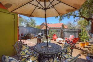 Image of Southwestern home in a great downtown Tucson location w\/ furnished patio & yard