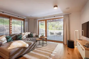 Image of Modern chalet with a spacious patio