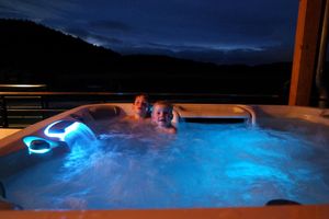 Image of Alb Chalet: Detached vacation home with whirlpool, infrared cabin and wood-burning stove