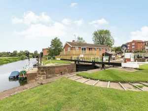 Image of A exclusive lock-side bungalow sleeping 2, with river views, perfect for a romantic escape.