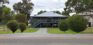 Image of Beach House-5 minutes to beach, with deck surrounding house, family friendly
